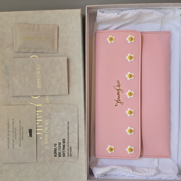 Jimmy Choo Handbags - NWT Jimmy Choo Blossom Long Wallet!